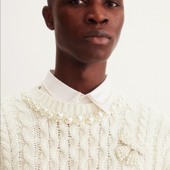 🎈Sold🎈Simone Rocha X H&M Pearl Brooch - Picture 4 of 10